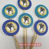 Brocheta decoración 6u Minions