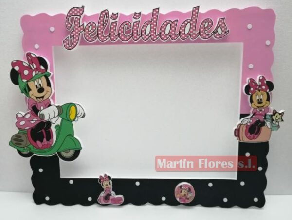 Cartel photocall grande Mickey Minnie - Imagen 3