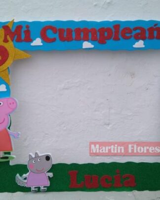 Cartel photocall grande Peppa Pig