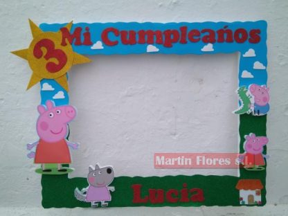 Cartel photocall grande Peppa Pig