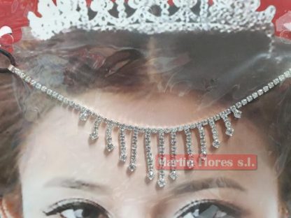 Diadema tiara frente princesa india