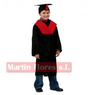 Disfraz Graduado niño banda roja