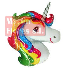 Globo palillo cabeza unicornio