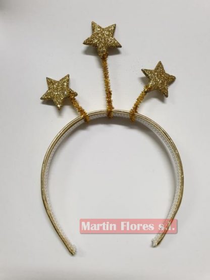Diadema mini estrella dorada - Imagen 2