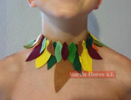 Brazalete, collar hojas indio o africano
