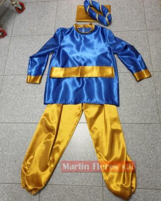 Disfraz beduino Azul Adulto