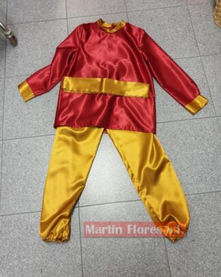 Disfraz beduino Rojo Adulto