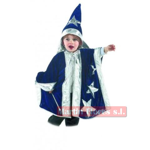 Disfraz mago azul bebé Disfraces baratos