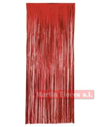 Cortina roja metalizada photocall