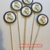 Brocheta decoración 6u deportes fútbol - Imagen 4
