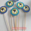 Brocheta decoración 6u Minions - Imagen 2