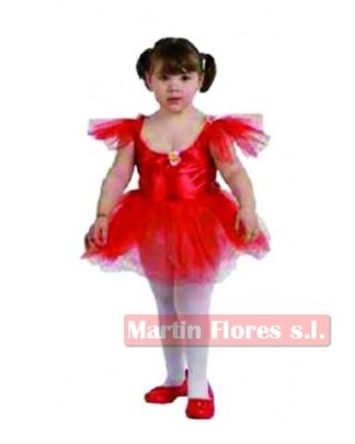 Disfraz bailarina Roja flor