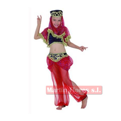 Disfraz de bailarina árabe para niña por 17,00 €