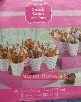 Expositor con mini conos