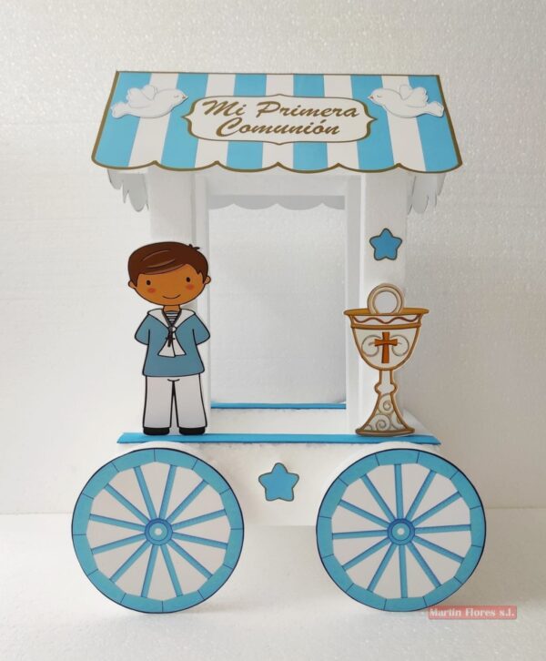 Carro grande decoración comunión - Imagen 10