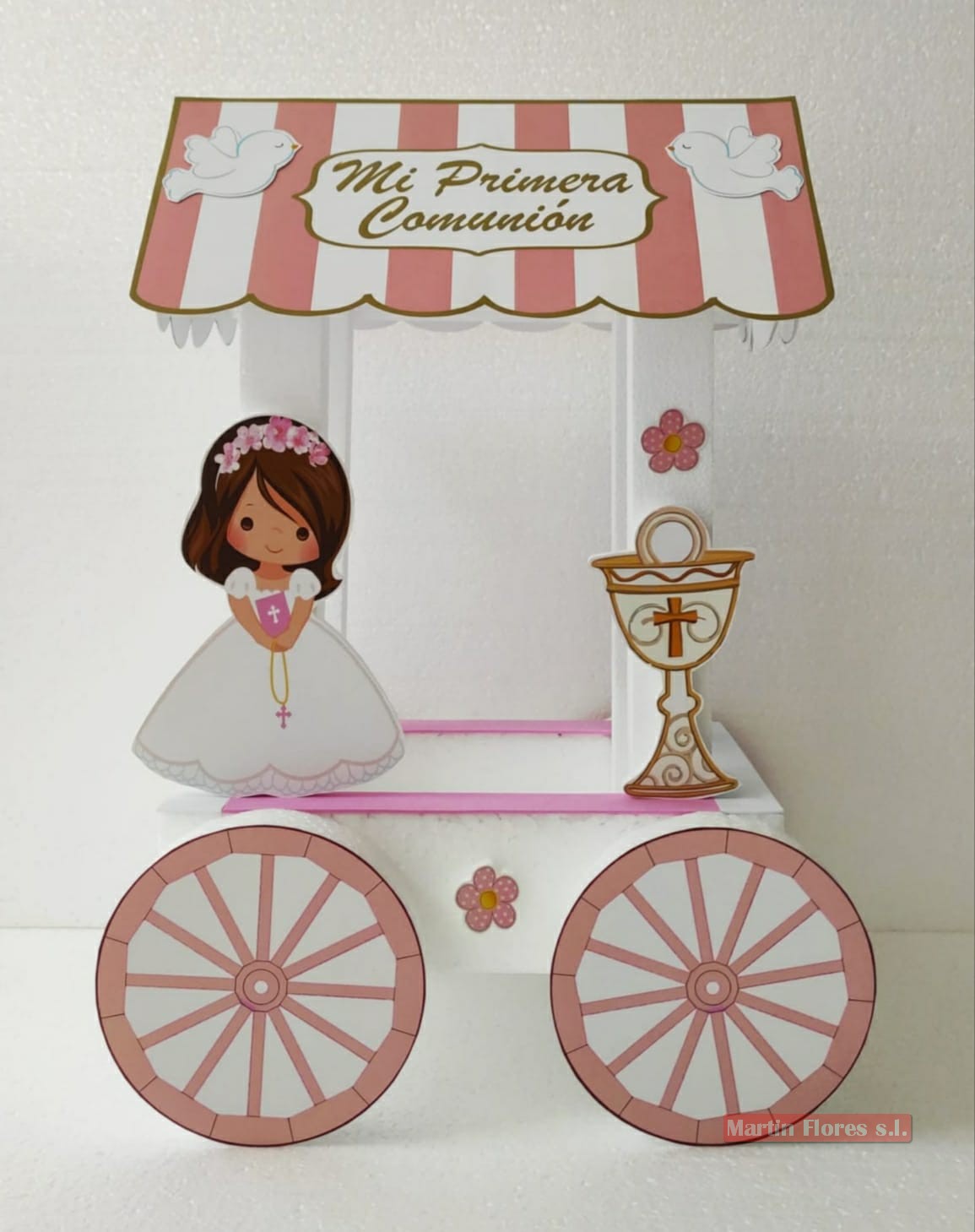 Carrito Candy Bar Comunión Niñas PERSONALIZADO