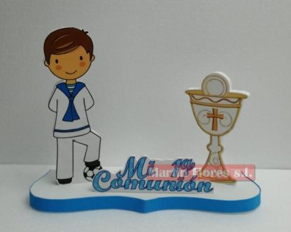 Centro mesa grande niño comunión - Imagen 5