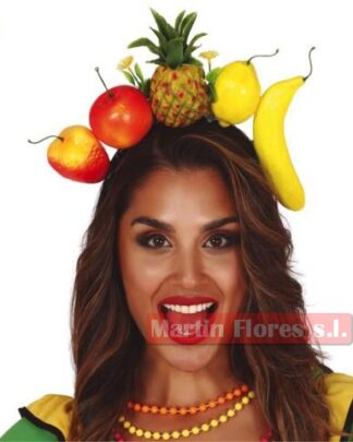Diadema fruta rumbera, salsera 3d