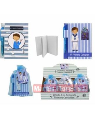 Libreta comunión niño bolsita
