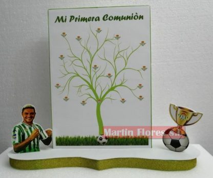 Árbol huellas fútbol - Imagen 4