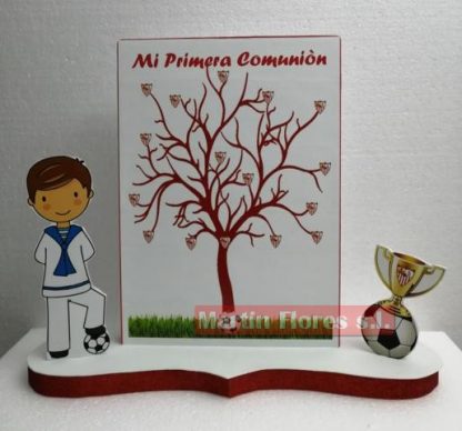 Árbol huellas fútbol - Imagen 3