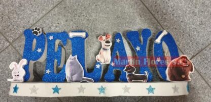 Letras nombre fiesta temática - Imagen 19