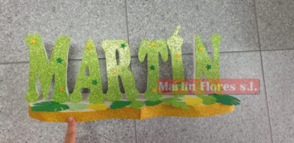 Letras nombre fiesta dinosaurio - Imagen 2