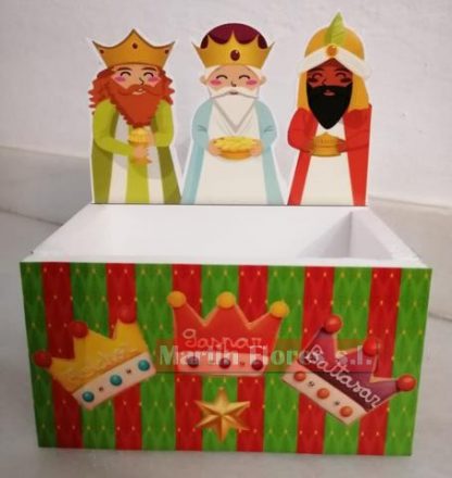 Caja decoración Navidad Reyes - Imagen 6