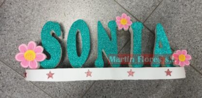 Letras nombre fiesta temática - Imagen 14