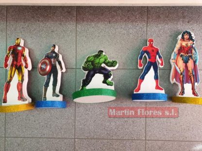 Centro mesa Super héroes - Imagen 2
