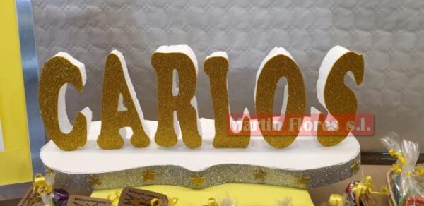 Letras nombre fiesta temática - Imagen 12