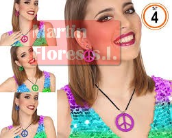 Set hippie collar y pendiente