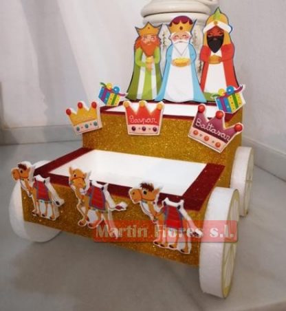 Caja decoración Navidad Reyes - Imagen 8