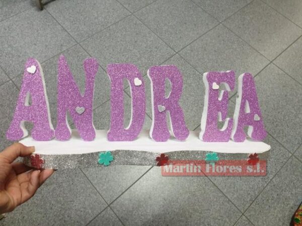Letras nombre fiesta temática - Imagen 9