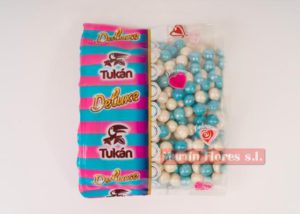 Tukan mini bolas blancas celeste