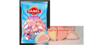 Esponjita rosa corazón 125u