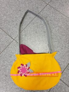 Bolso fieltro amarillo