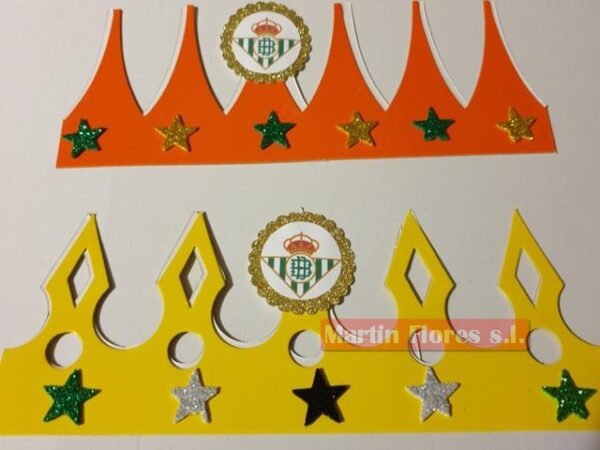 Corona cumpleaños escudo Equipo fútbol - Imagen 4