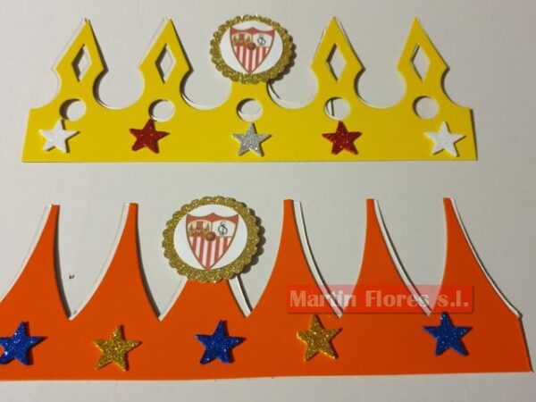 Corona cumpleaños escudo Equipo fútbol - Imagen 6