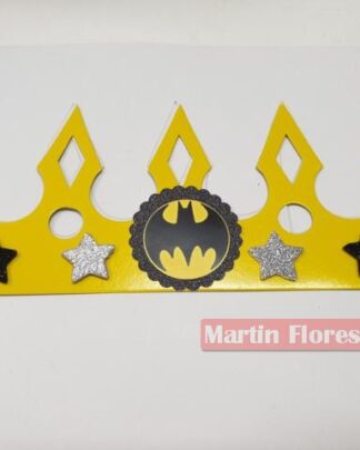 Corona cumpleaños super Héroe Batman