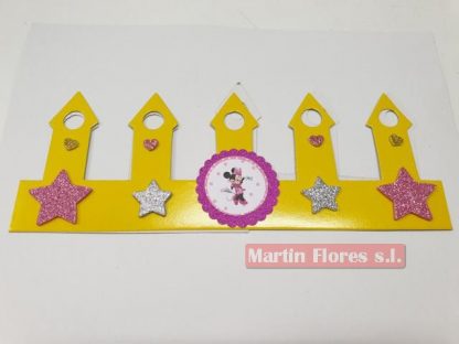 Corona cumpleaños Minnie - Imagen 2
