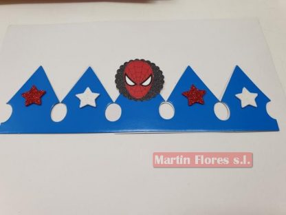 Corona cumpleaños Spiderman