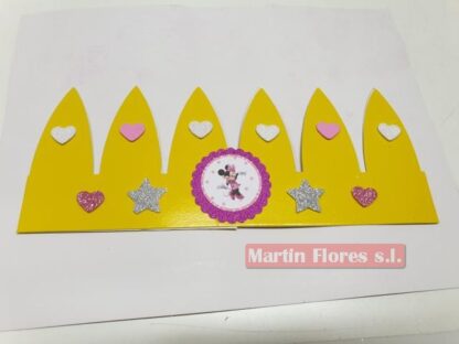Corona cumpleaños Minnie - Imagen 4