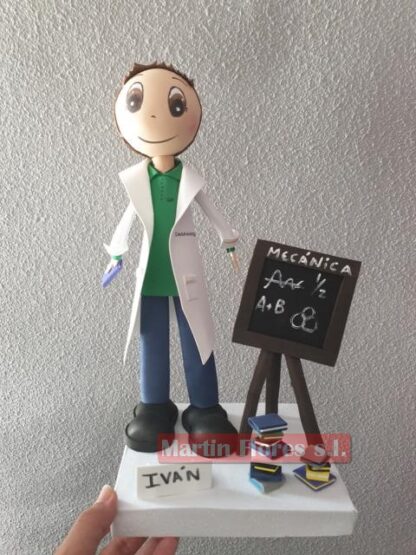 Muñeco fofucha profesor o profesora - Imagen 2