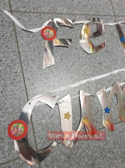 Guirnalda Feliz cumple Mario Bross - Imagen 2