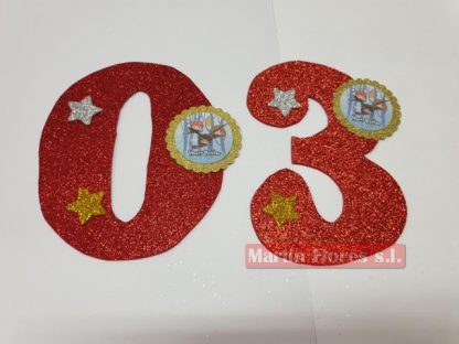 Número decoración tarta Harry Potter - Imagen 2