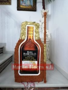 Piñata 3D Botella alcohol