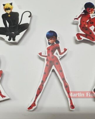 Figura super heroína Ladybug