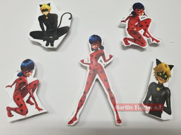 Figura super heroína Ladybug