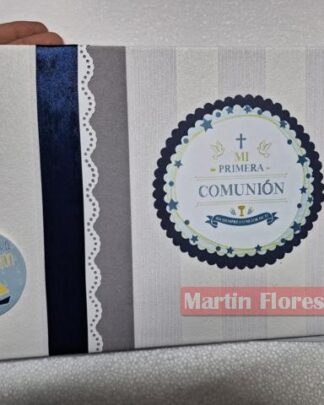 Libro firmas comunión niño 1